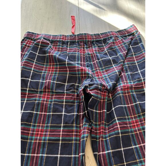 NWT Vera Bradley Blue Red Green Tartan Plaid Flannel Pajama Set 100% Cotton 3X - Picture 14 of 16